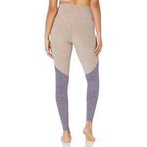 Beyond Yoga Colorblock High Waisted Leggings Taupe Lilac M
